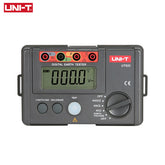UNI-T UT522 Ground Resistance Tester, 0~20000Ω, ±(2%+3) Accuracy, 20 Data Storage, IP65, Dual Insulation, for Electrical Safety & Grounding Checks